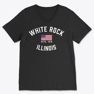 White Rock Illinois Patriot Soft Lightweight V-Neck