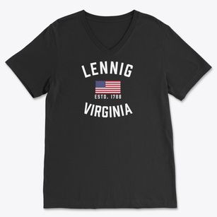 Lennig Virginia Patriot Soft Lightweight V-Neck