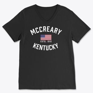 Mccreary Kentucky Patriot Soft Lightweight V-Neck