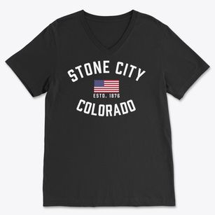 Stone City Colorado Patriot Soft Lightweight V-Neck