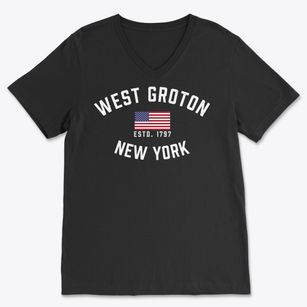 West Groton New York Patriot Soft Lightweight V-Neck