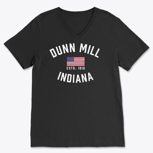 Dunn Mill Indiana Patriot Soft Lightweight V-Neck