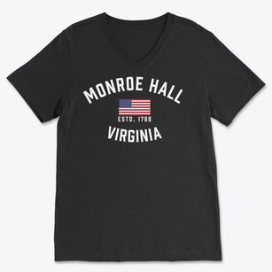 Monroe Hall Virginia Patriot Soft Lightweight V-Neck