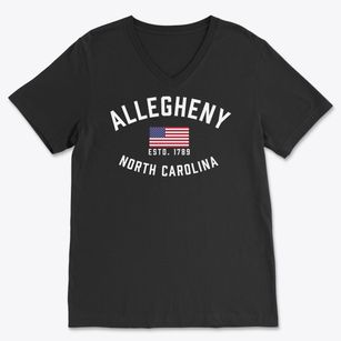 Allegheny North Carolina Patriot Soft Lightweight V-Neck