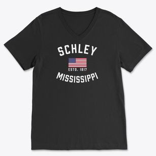 Schley Mississippi Patriot Soft Lightweight V-Neck