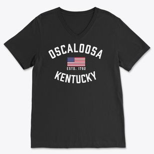 Oscaloosa Kentucky Patriot Soft Lightweight V-Neck
