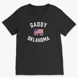 Gaddy Oklahoma Patriot Soft Lightweight V-Neck