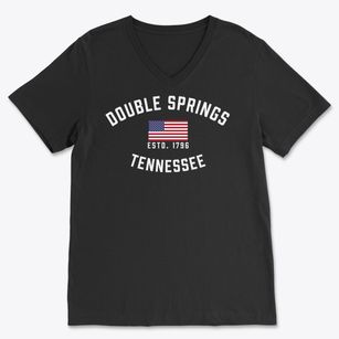 Double Springs Tennessee Patriot Soft Lightweight V-Neck