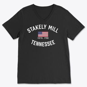 Stakely Mill Tennessee Patriot Soft Lightweight V-Neck