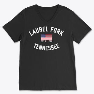 Laurel Fork Tennessee Patriot Soft Lightweight V-Neck