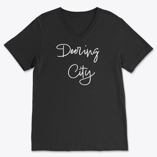 Deering City Illinois Freestyle Soft Lightweight V-Neck