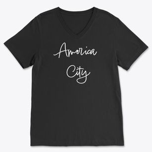 America City Kansas Freestyle Soft Lightweight V-Neck