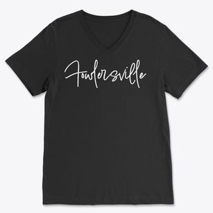 Fowlersville New York Freestyle Soft Lightweight V-Neck
