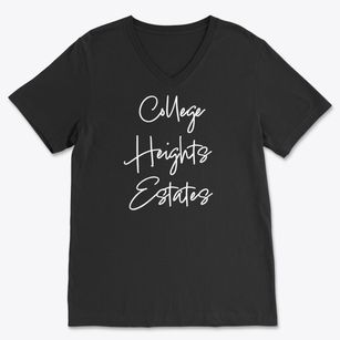 College Heights Estates Maryland Freestyle Soft Lightweight V-Neck