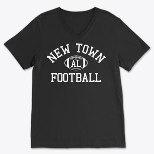 New Town Alabama Football Soft Lightweight V-Neck