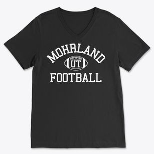Mohrland Utah Football Soft Lightweight V-Neck