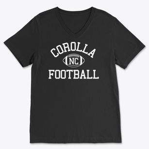 Corolla North Carolina Football Soft Lightweight V-Neck