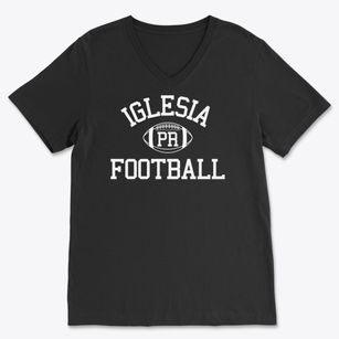 Iglesia Puerto Rico Football Soft Lightweight V-Neck