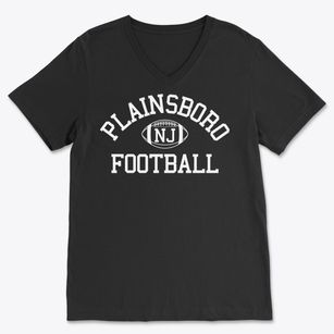 Plainsboro New Jersey Football Soft Lightweight V-Neck