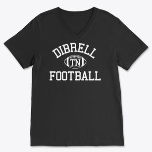 Dibrell Tennessee Football Soft Lightweight V-Neck