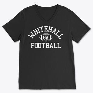 Whitehall Georgia Football Soft Lightweight V-Neck
