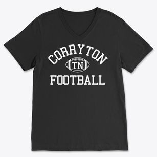 Corryton Tennessee Football Soft Lightweight V-Neck