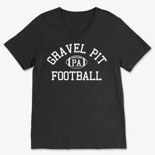 Gravel Pit Pennsylvania Football Soft Lightweight V-Neck