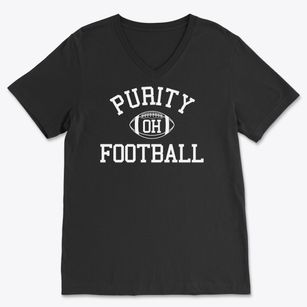 Purity Ohio Football Soft Lightweight V-Neck