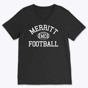 Merritt Missouri Football Soft Lightweight V-Neck