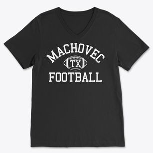 Machovec Texas Football Soft Lightweight V-Neck