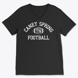 Caney Spring Tennessee Football Soft Lightweight V-Neck