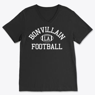 Bonvillain Louisiana Football Soft Lightweight V-Neck