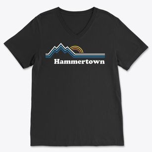 Hammertown Connecticut Mountain View Soft Lightweight V-Neck