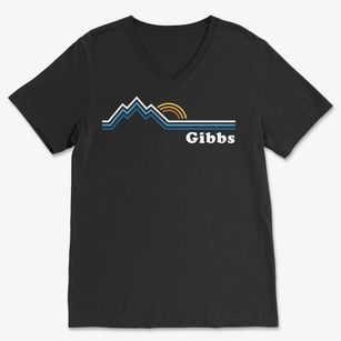 Gibbs Idaho Mountain View Soft Lightweight V-Neck
