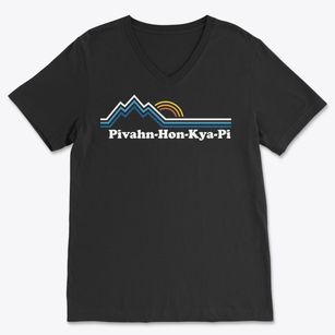 Pivahn-hon-kya-pi Arizona Mountain View Soft Lightweight V-Neck