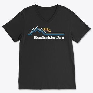 Buckskin Joe Colorado Mountain View Soft Lightweight V-Neck