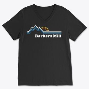Barkers Mill Kentucky Mountain View Soft Lightweight V-Neck