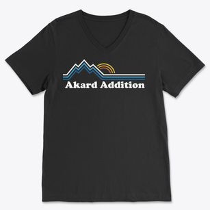 Akard Addition Tennessee Mountain View Soft Lightweight V-Neck
