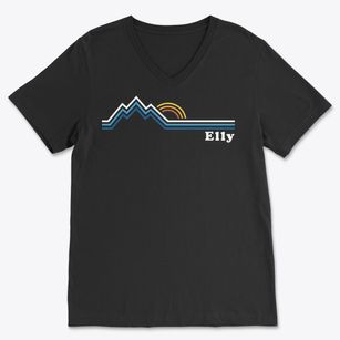 Elly Virginia Mountain View Soft Lightweight V-Neck