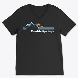 Double Springs Tennessee Mountain View Soft Lightweight V-Neck