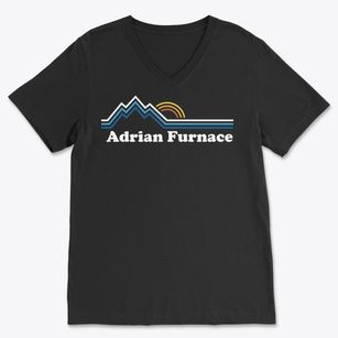 Adrian Furnace Pennsylvania Mountain View Soft Lightweight V-Neck