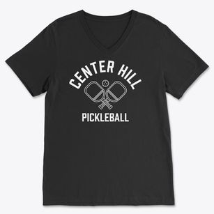 Center Hill Pennsylvania Pickleball Soft Lightweight V-Neck