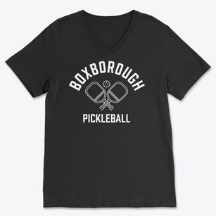 Boxborough Massachusetts Pickleball Soft Lightweight V-Neck
