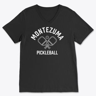 Montezuma New Mexico Pickleball Soft Lightweight V-Neck