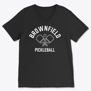 Brownfield Maine Pickleball Soft Lightweight V-Neck