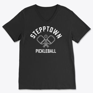 Stepptown West Virginia Pickleball Soft Lightweight V-Neck