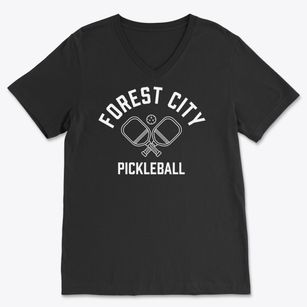 Forest City Kansas Pickleball Soft Lightweight V-Neck