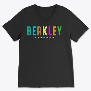 Berkley Massachusetts Color Pop Soft Lightweight V-Neck