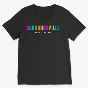 Barboursville West Virginia Color Pop Soft Lightweight V-Neck