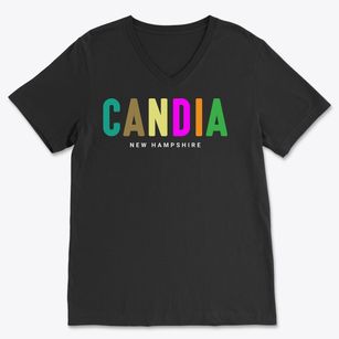 Candia New Hampshire Color Pop Soft Lightweight V-Neck